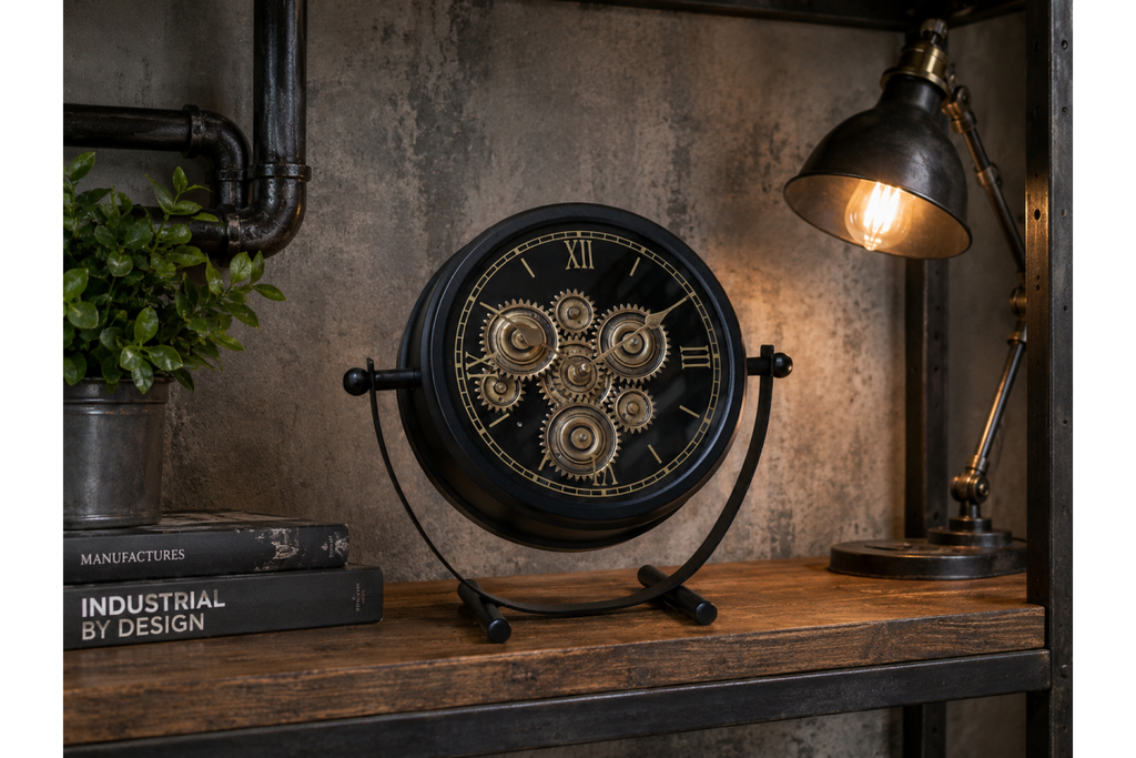 Clock With Cogs
