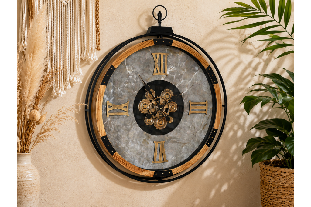 Clock With Cogs