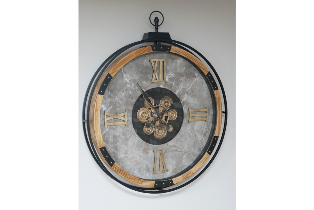 Clock With Cogs