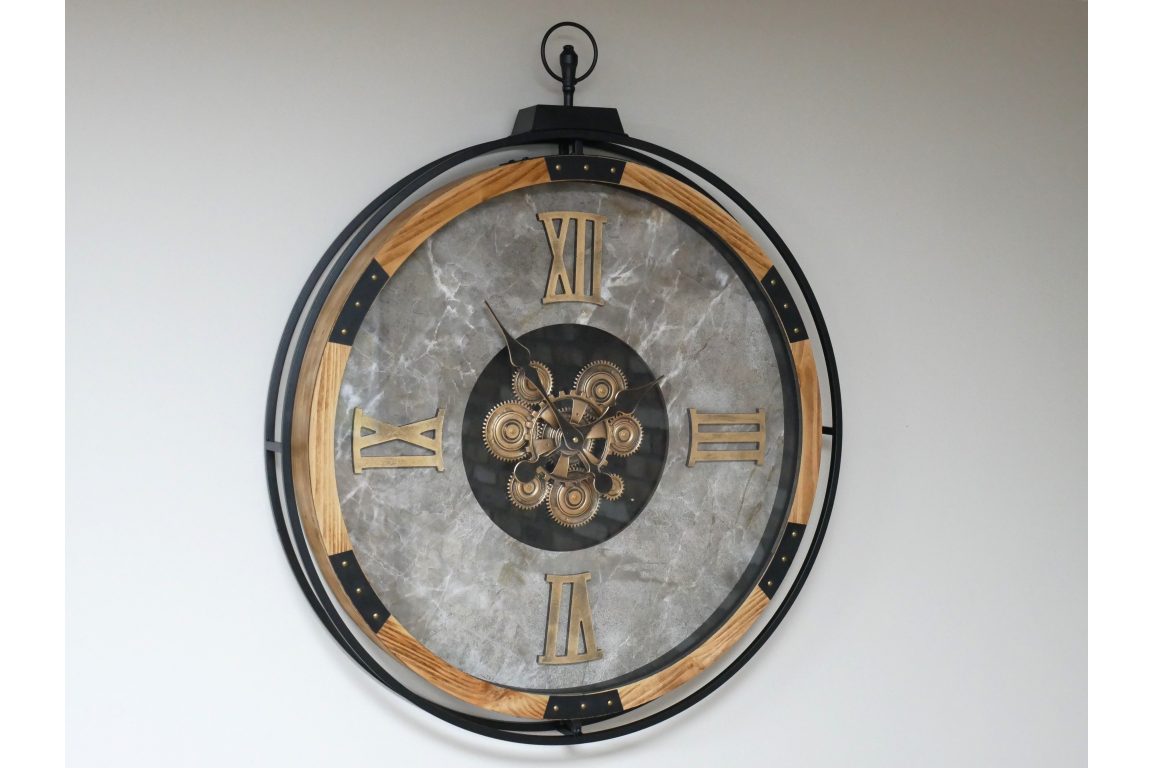 Clock With Cogs