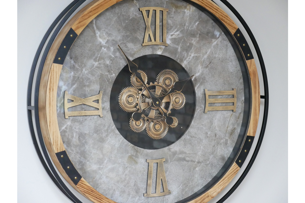 Clock With Cogs