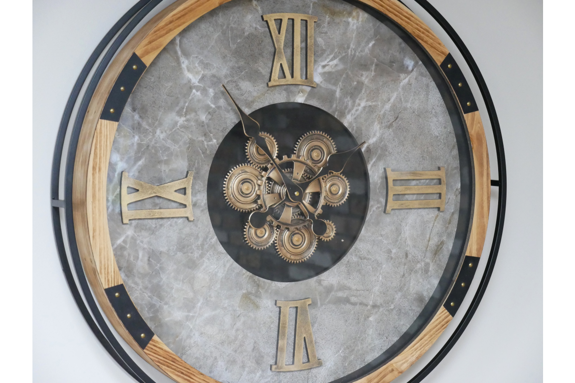 Clock With Cogs