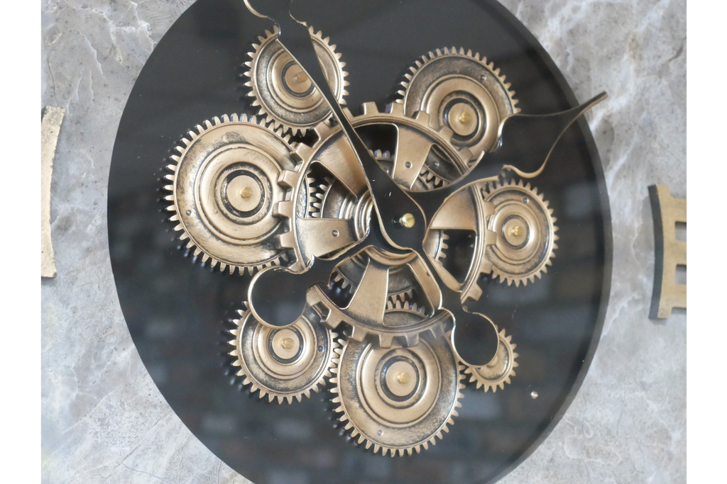 Clock With Cogs