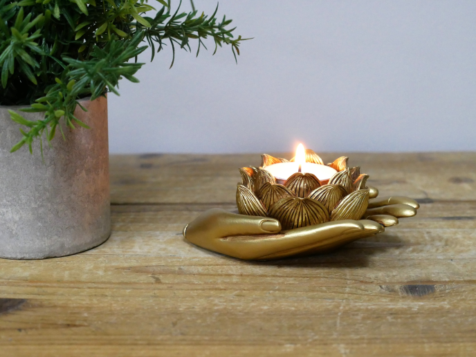 Hand Tealight Holder