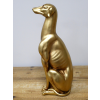 Golden Sitting Dog