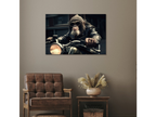 Motorbike Monkey Wall Art