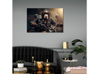 Motorbike Monkey Wall Art