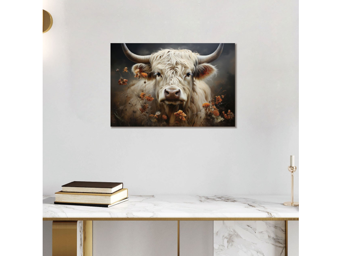 Highland Cow Wall Art