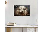 Highland Cow Wall Art