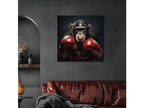 Boxing Monkey Wall Art