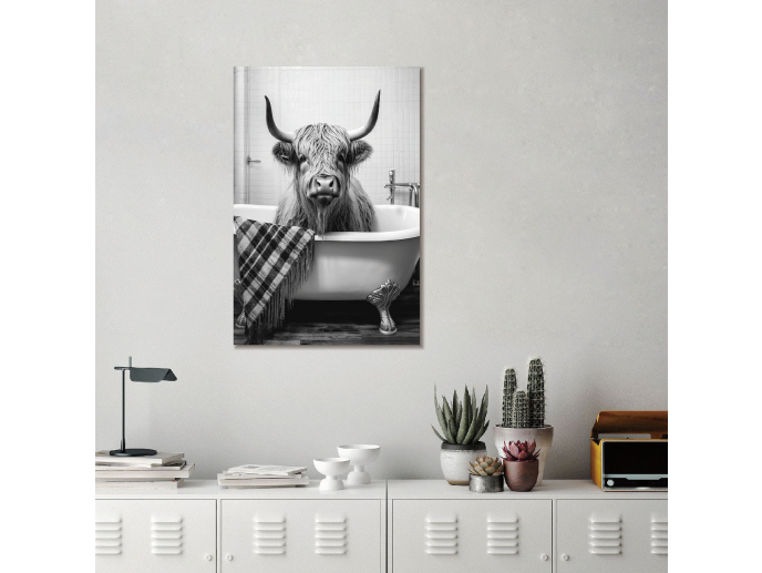 Highland Cow Wall Art
