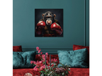 Boxing Monkey Wall Art - Mini