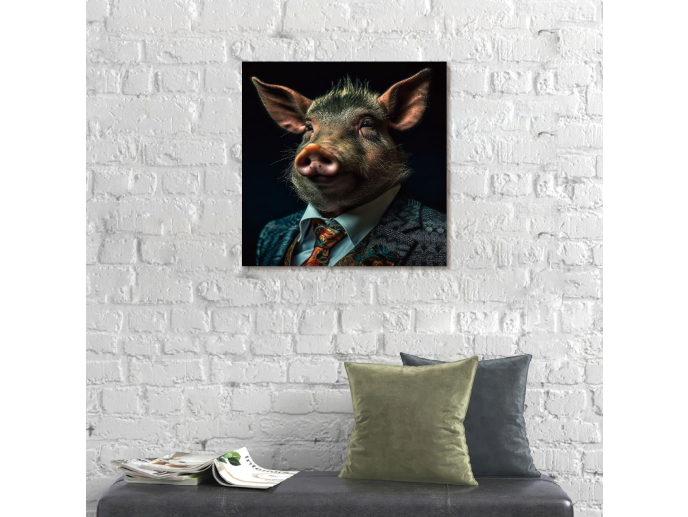 Pig Wall Art - Mini