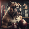 Bulldog Wall Art - Mini
