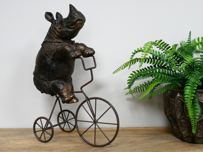 Rhino On Tricycle