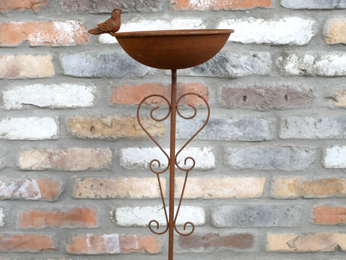 Rusty Bird Feeder