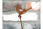 Rusty Bird Stake