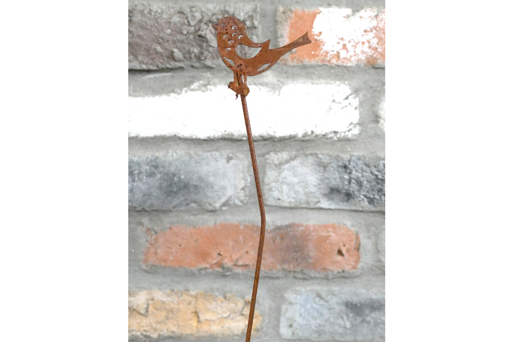 Rusty Bird Stake