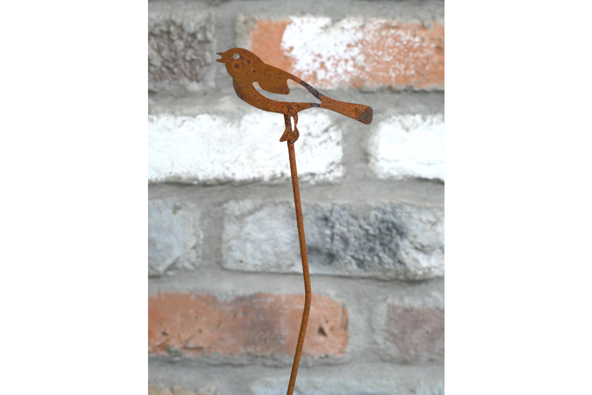Rusty Bird Stake