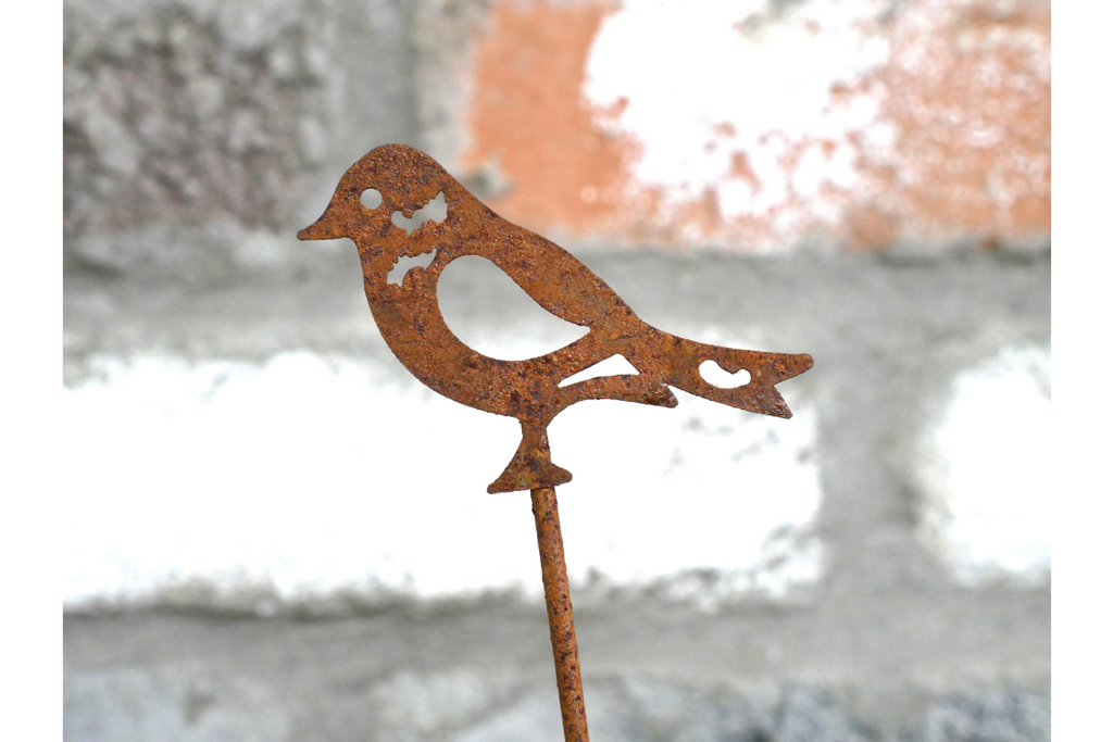Rusty Bird Stake