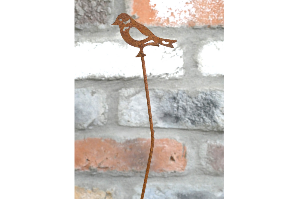 Rusty Bird Stake