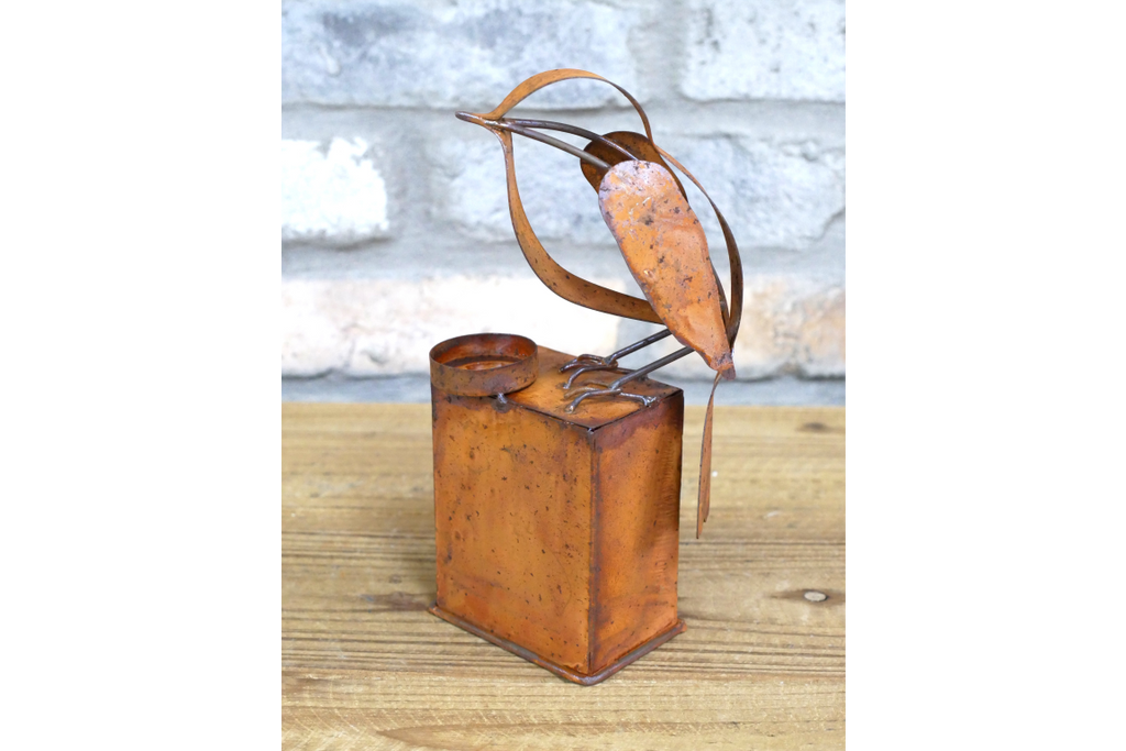 Rusty Bird Tealight Holder