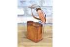 Rusty Bird Tealight Holder