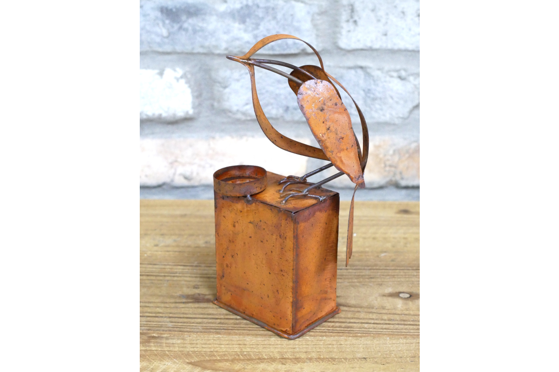 Rusty Bird Tealight Holder
