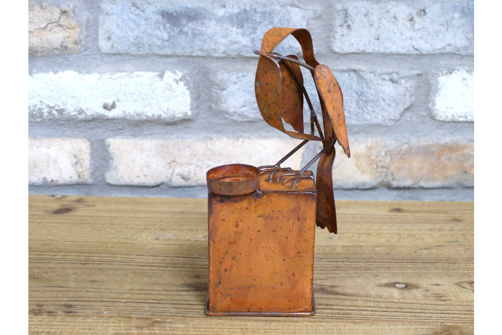 Rusty Bird Tealight Holder