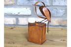 Rusty Bird Tealight Holder