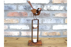 Rusty Bird Tealight Holder