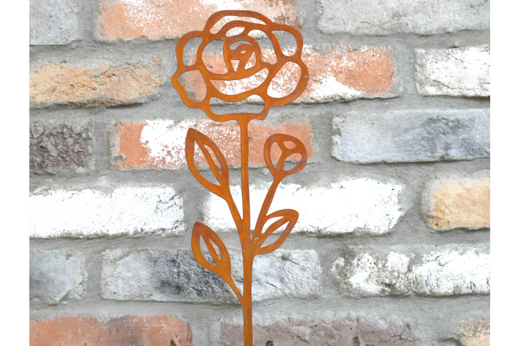 Rusty Flower Stake