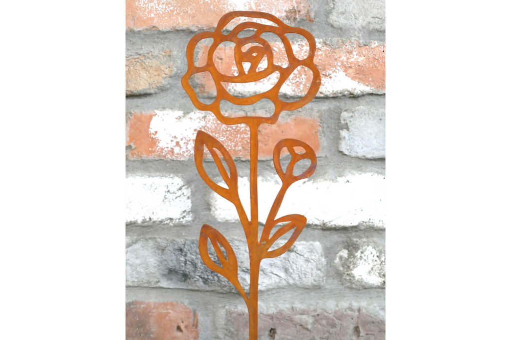 Rusty Flower Stake