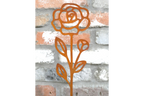 Rusty Flower Stake