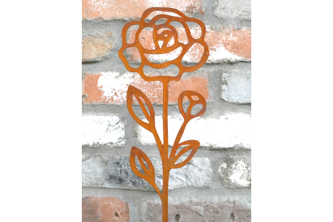 Rusty Flower Stake