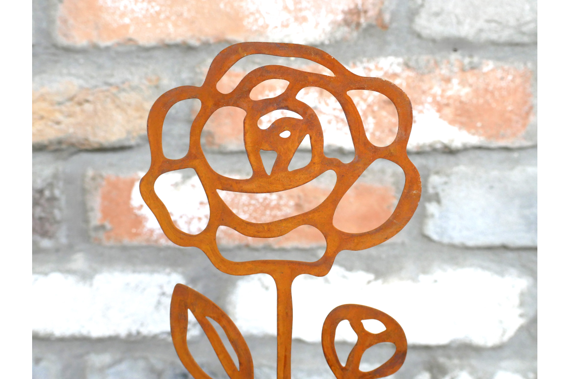 Rusty Flower Stake