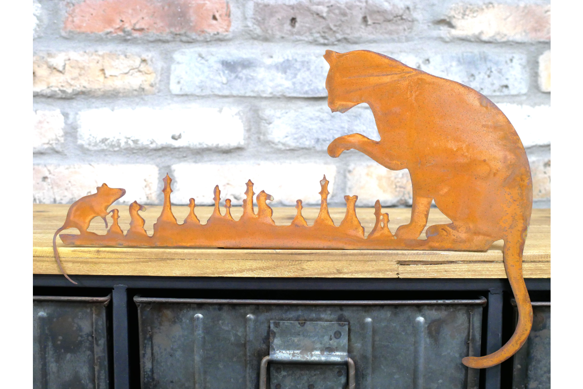 Cat & Mouse Fence Topper