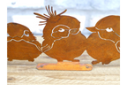 5 Birds Fence Topper