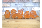 5 Birds Fence Topper