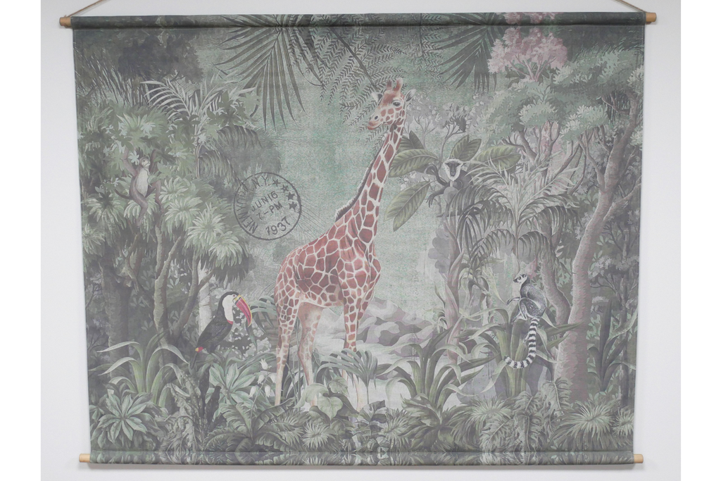 Canvas Wall Art - Giraffe