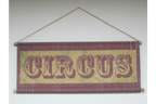 Canvas Wall Art - Circus Sign