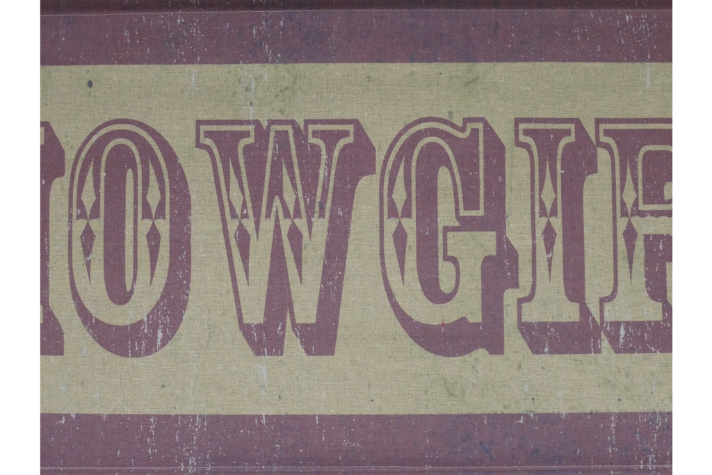 Canvas Wall Art - Showgirls Sign