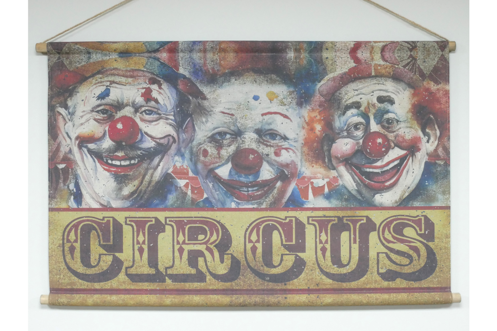 Canvas Wall Art - Clowns