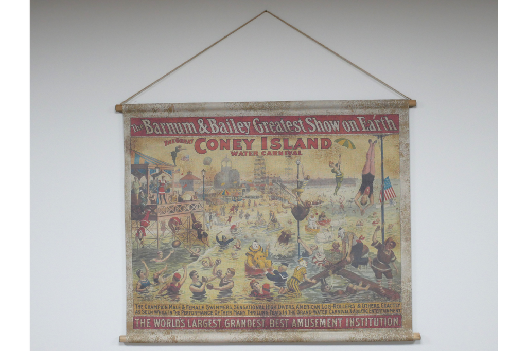 Canvas Wall Art - Coney Island