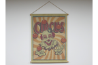 Canvas Wall Art - Juggling Clown (S)