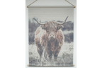 Canvas Wall Art - Highland Cow