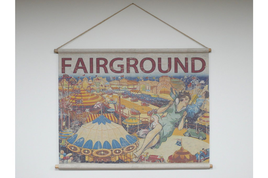Canvas Wall Art - Fairground