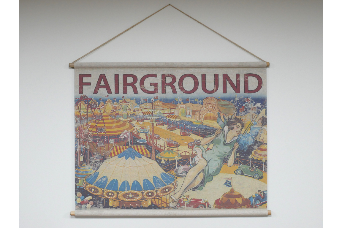Canvas Wall Art - Fairground