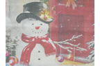 Canvas Wall Art - Snowman