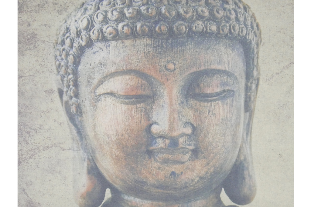 Canvas Wall Art - Buddha Head